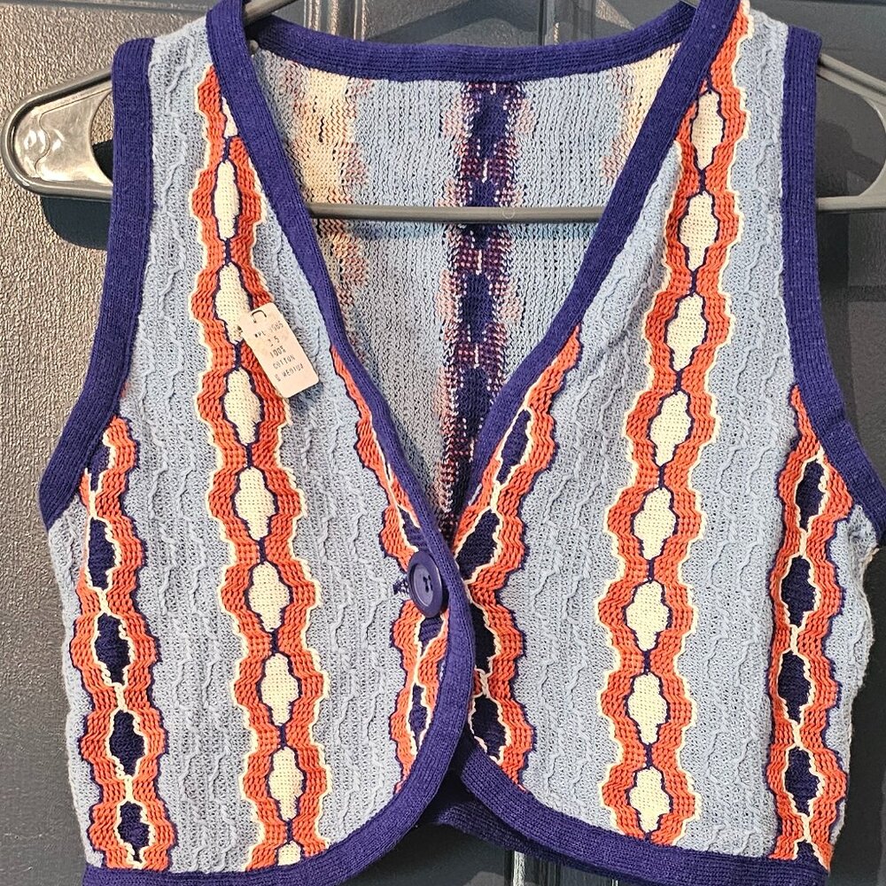 70s Vintage Girl's Vest